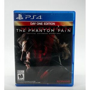 Metal Gear Solid The Phantom Pain Day One Edition PS4‎